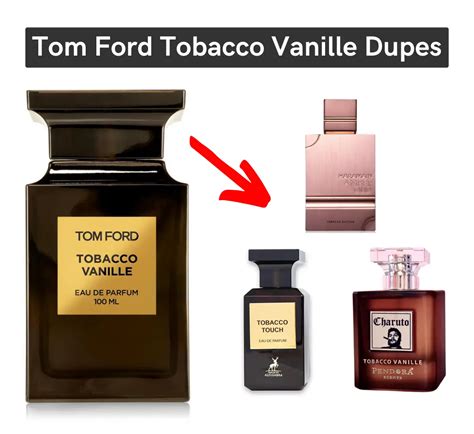 tom ford perfume tobacco vanille dupe|vanille fatale dupe.